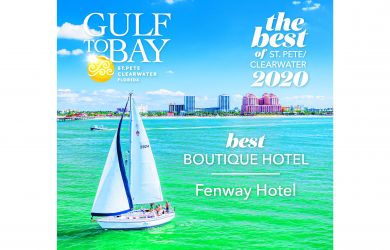 Fenway Hotel Voted Best Boutique Hotel in 2020 Best of St. Pete/Clearwater