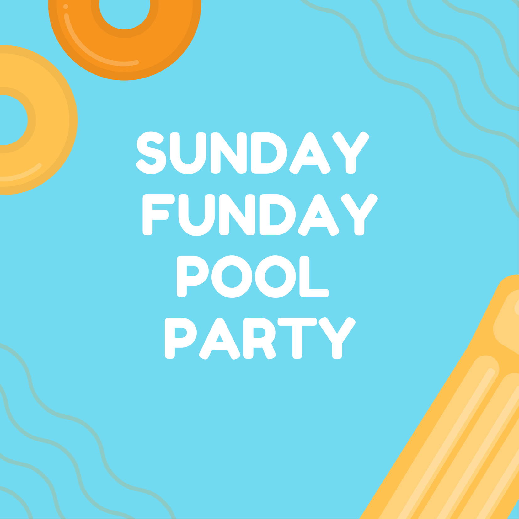 Sunday Funday - Putt Putt Pool Party
