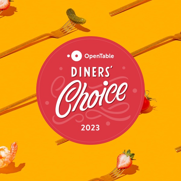 OpenTable Diners' Choice 2023 Graphic